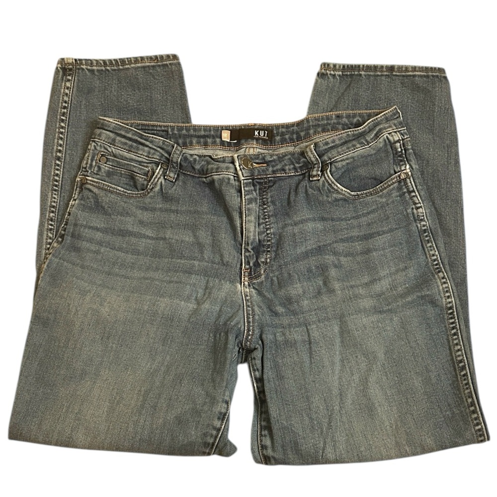 Kut from the Kloth High Rise Catherine Fab Ab Boyfriend - Size 12